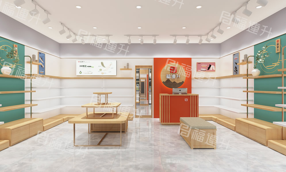 福連升休閑鞋專賣店效果圖2