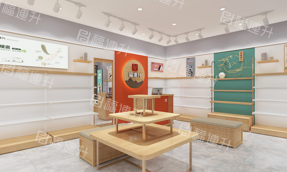 福連升休閑鞋專賣店效果圖3