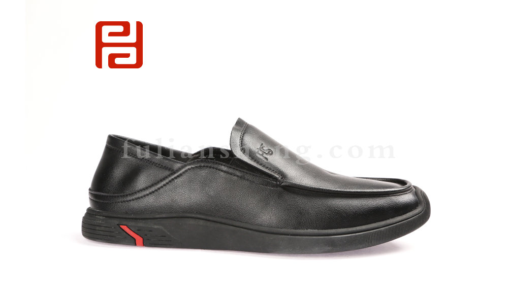 福連升休閑商務男鞋舒適軟底20春款工作鞋圖片