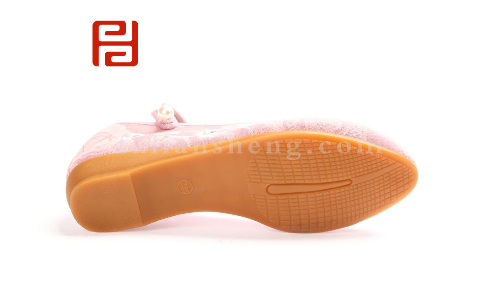 福連升暗香疏影民族風(fēng)繡花鞋女鞋老北京布鞋圖片