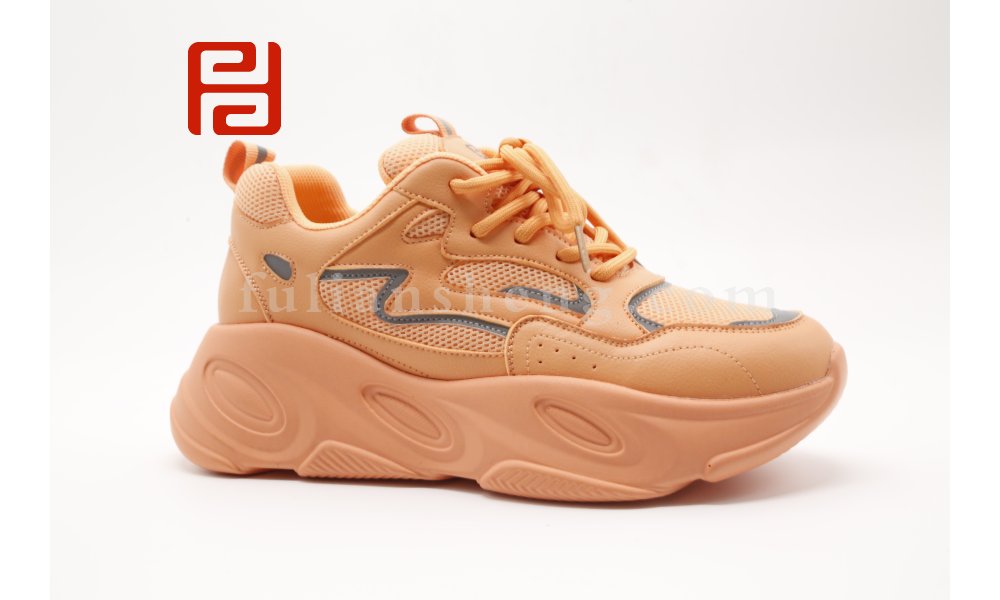 福連升老爹鞋女ins潮鞋時(shí)尚休閑棉麻透氣運(yùn)動(dòng)鞋圖片