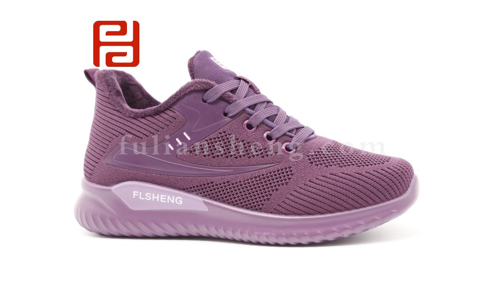 福連升2020冬季新款輕便軟底女休閑運(yùn)動鞋漫步鞋圖片