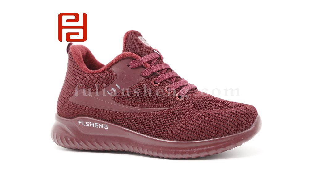 福連升2020冬季新款輕便軟底女休閑運(yùn)動鞋漫步鞋圖片