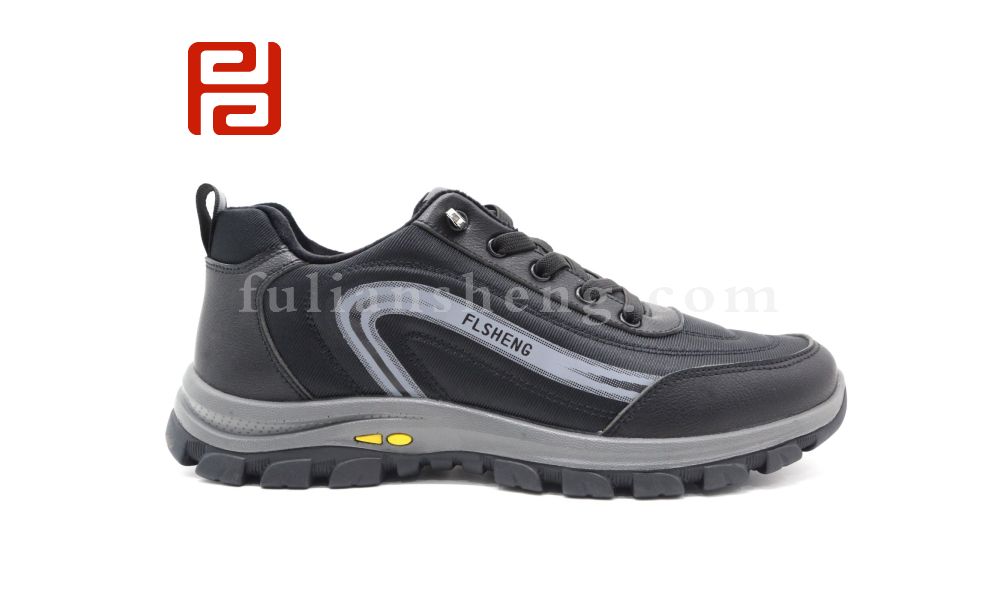 福連升休閑鞋男鞋中老年舒適保暖運動鞋橡膠軟底FJA-98265061圖片