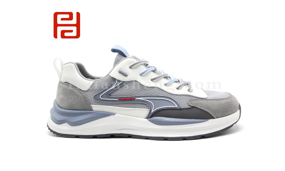 福連升夏季時(shí)尚休閑阿甘鞋男鞋網(wǎng)孔透氣鞋子