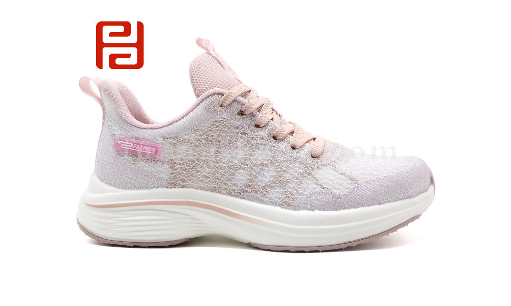 福連升夏季休閑運動女鞋輕絲水秀面料燈泡鞋底