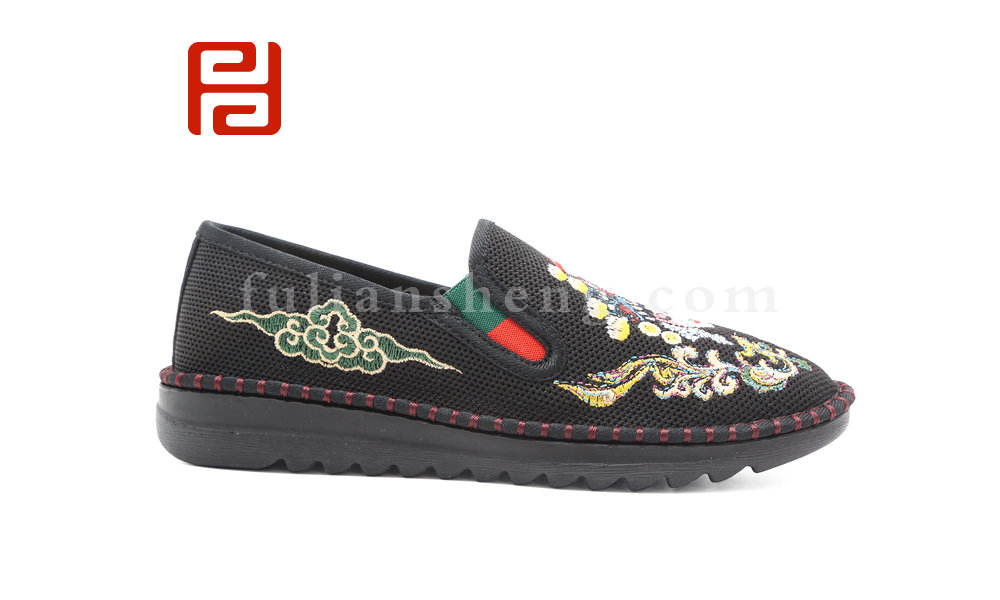 福連升老北京布鞋國粹時尚潮鞋復(fù)古千層底女鞋
