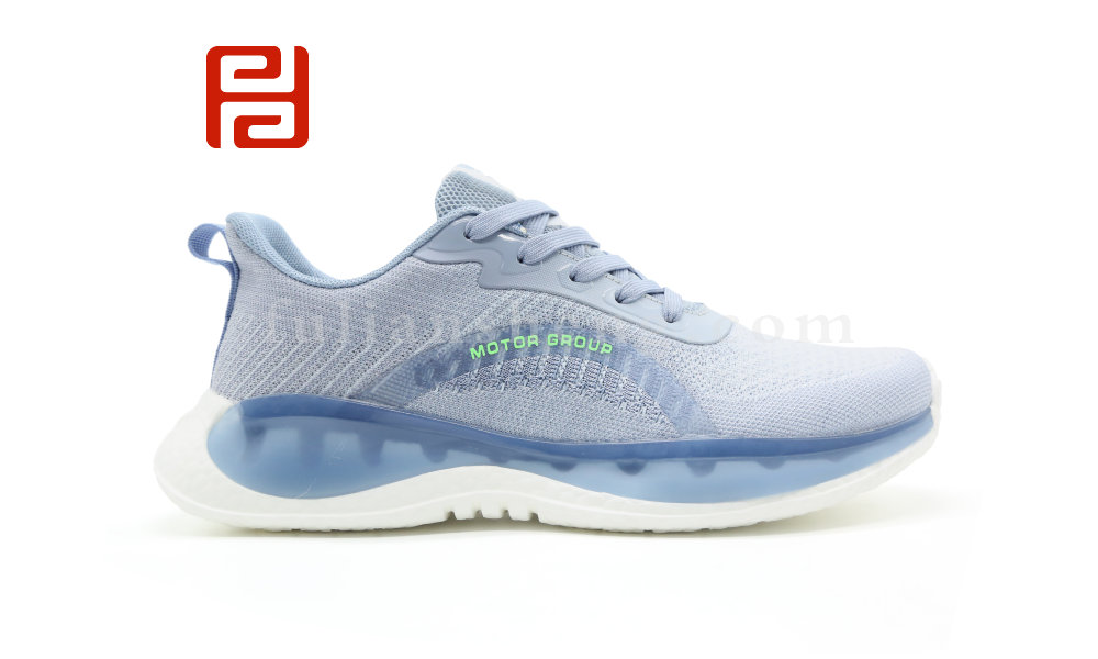 福連升休閑運(yùn)動鞋朦幻紗面料超輕舒適爆米花鞋底