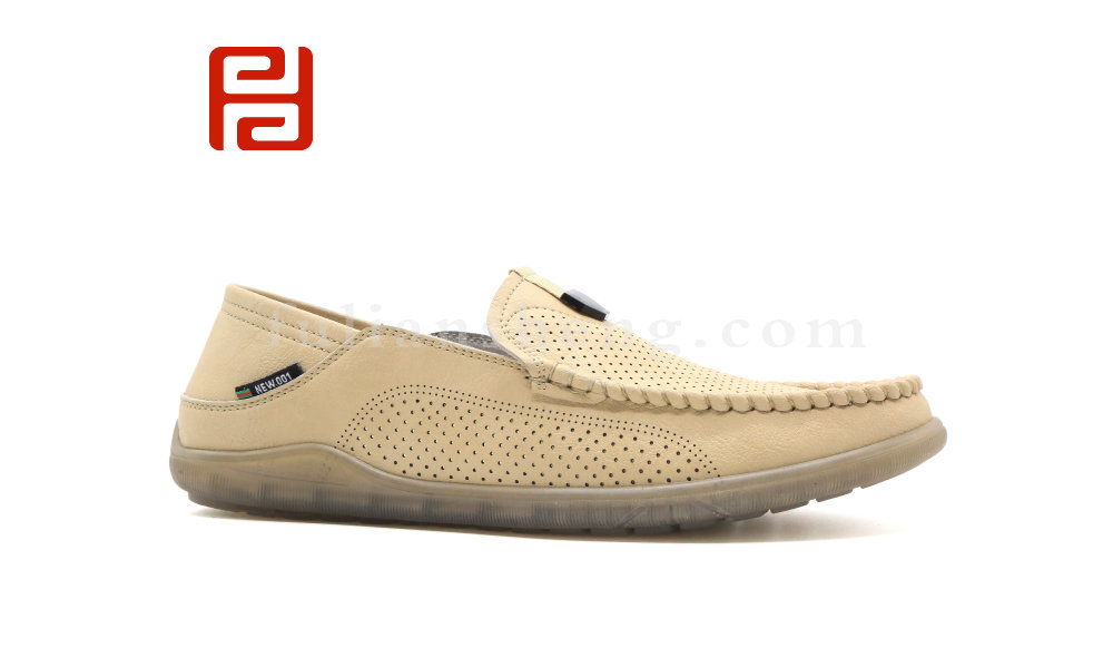 福連升夏季男鞋輕松工作豆豆鞋