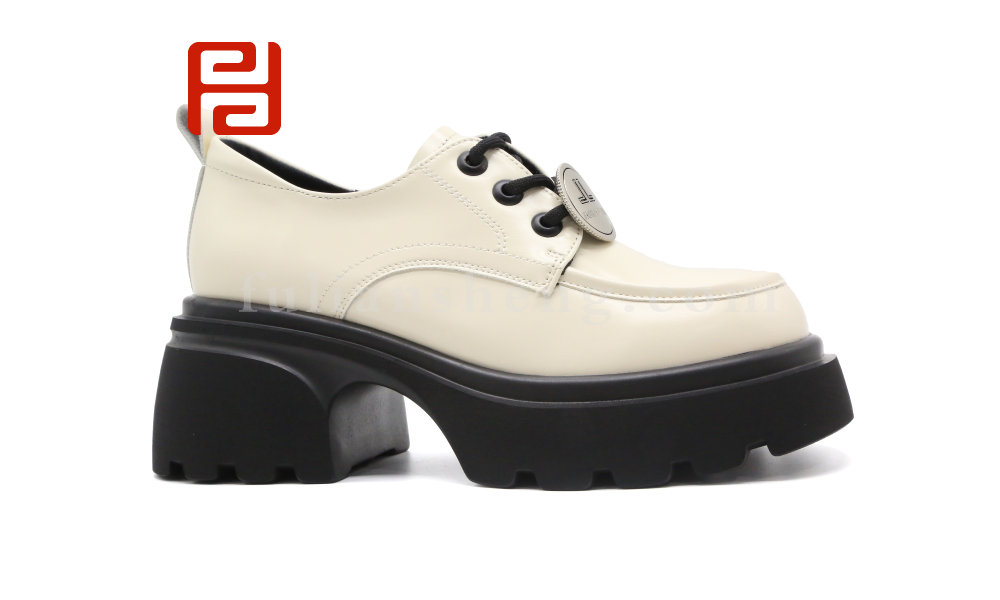 福連升春秋新款時(shí)尚休閑單鞋樂(lè)福鞋女鞋