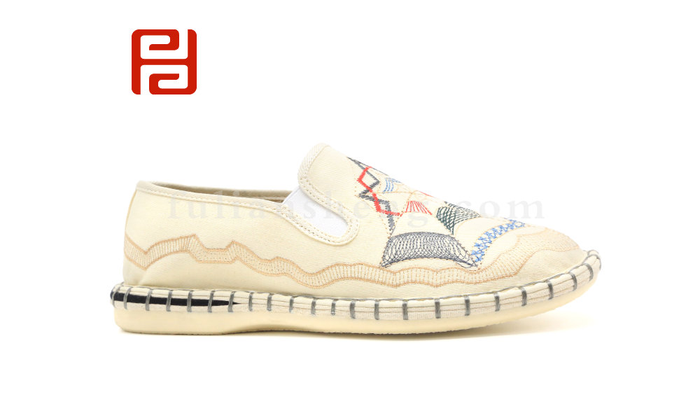 福連升春秋新款時(shí)尚國(guó)粹男鞋單鞋中國(guó)風(fēng)休閑鞋