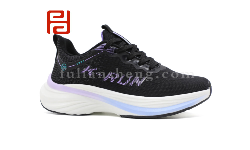 快樂(lè)運(yùn)動(dòng)女鞋單鞋冰絲紗架面料3D緩震鞋墊