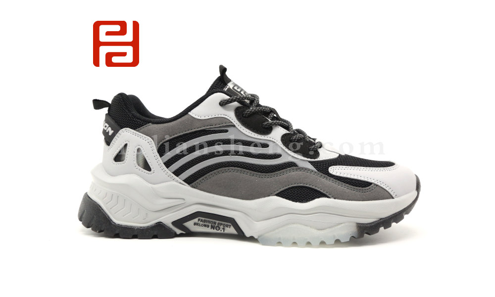 福連升男鞋春老爹鞋厚底增高鞋休閑運(yùn)動鞋圖片