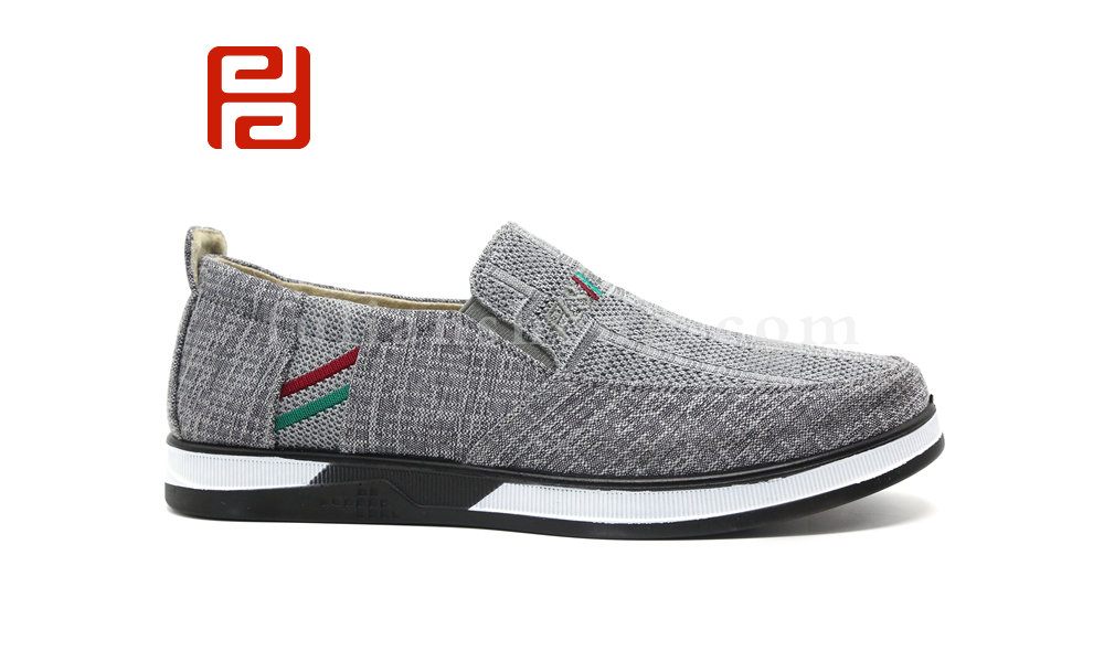 福連升布鞋男老北京百搭休閑男士鞋子一腳蹬冰絲棉麻內(nèi)里圖片