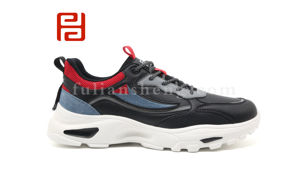 福連升休閑運(yùn)動鞋男鞋網(wǎng)紅百搭潮流漫步鞋軟底舒適中青年鞋圖片