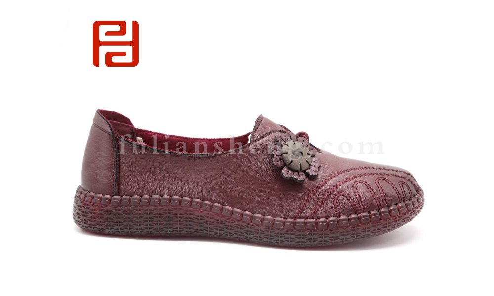福連升布鞋女鞋平底淺口休閑軟底舒適單鞋中老年媽媽鞋圖片