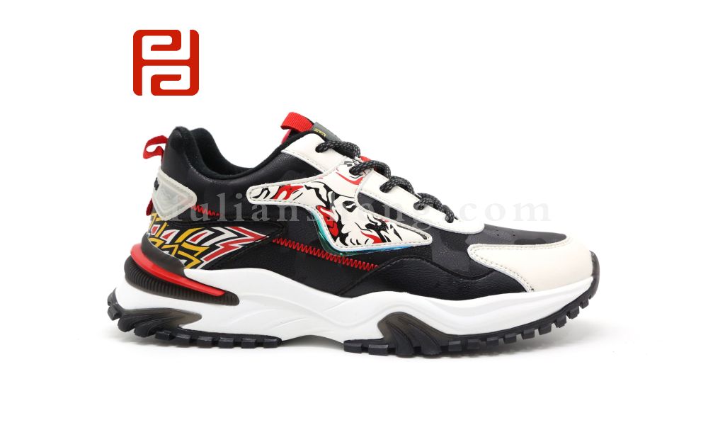 福連升休閑鞋冬保暖時尚多彩輕潮運動男鞋圖片