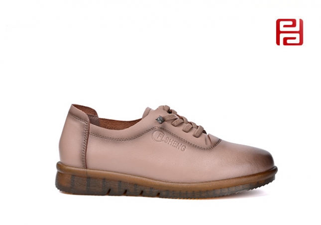 福連升春秋單鞋軟底小皮鞋牛筋底舒適女鞋