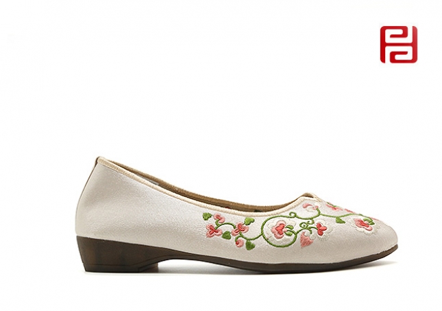 福連升春季女鞋漢唐風韻漢舞鞋中國風老北京布鞋