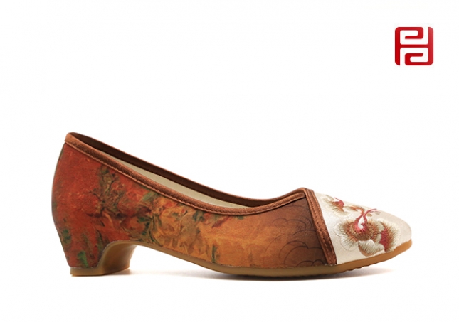 福連升夏季女鞋中國(guó)風(fēng)尚傳統(tǒng)民族風(fēng)女鞋