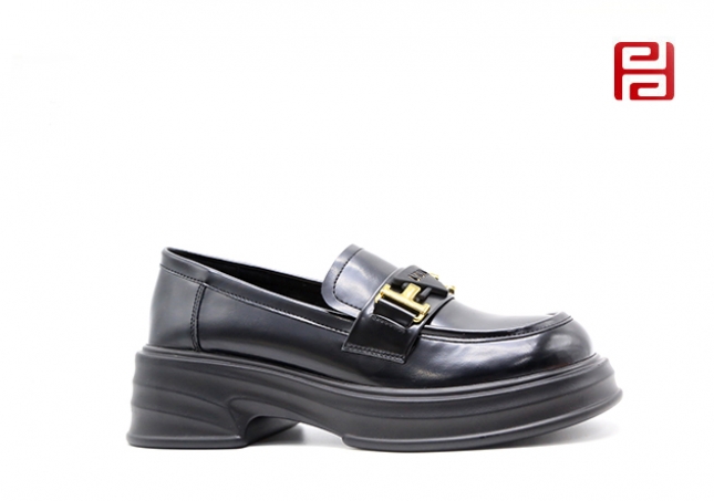 福連升春秋新款女鞋時(shí)尚休閑樂福鞋女單鞋