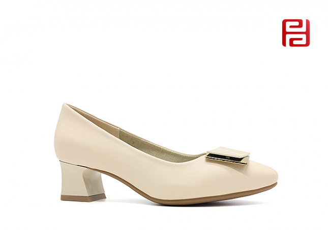 輕松工作女鞋魅力時裝棉麻里布