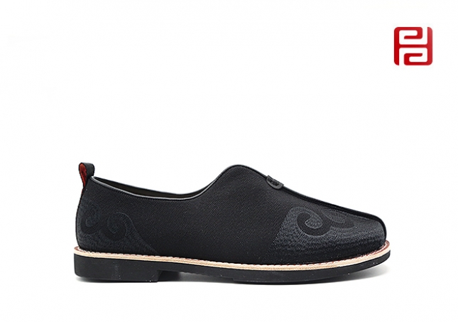 福連升老北京布鞋中國風尚經(jīng)典休閑禮服呢橡膠發(fā)泡底男鞋