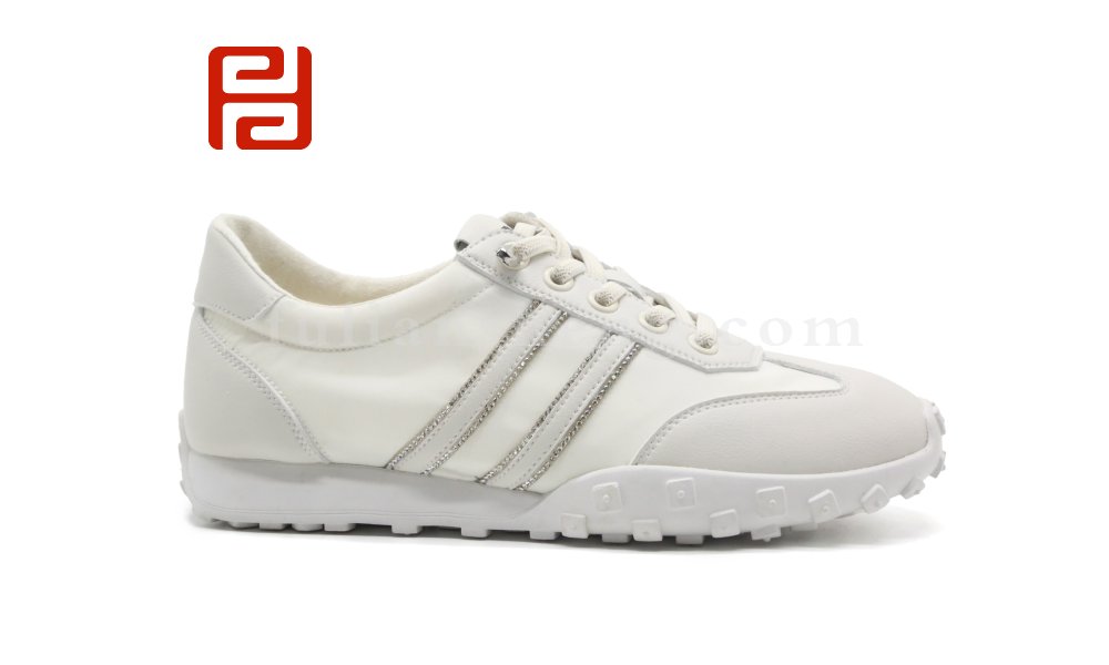 福連升春季女鞋平底休閑百搭小白鞋板鞋學(xué)生鞋